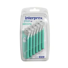 Interprox plus mikro zelené mezizubní štětce, 6 ks