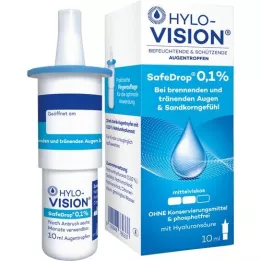HYLO-VISION SafeDrop 0,1% oční kapky, 10 ml