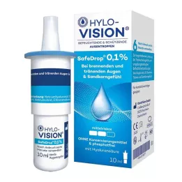 HYLO-VISION SafeDrop 0,1% oční kapky, 10 ml
