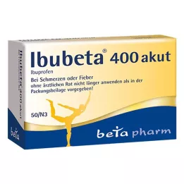 IBUBETA 400 akutních potahovaných tablet, 50 ks