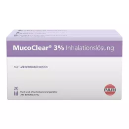 MUCOCLEAR 3% NaCl inhalační roztok, 60X4 ml