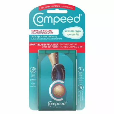 COMPEED Puchýřková náplast pod nohy, 5 ks COMPEED Puchýřková náplast pod nohy, 5 ks