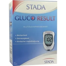 Stada Gluco Výsledek krevní glukometr měřič v mg / dl, 1 ks