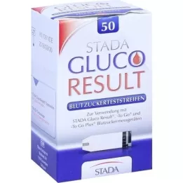STADA Testovací proužky výsledků gluco, 50 ks