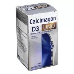 CALCIMAGON D3 Uno žvýkací tablety, 60 ks