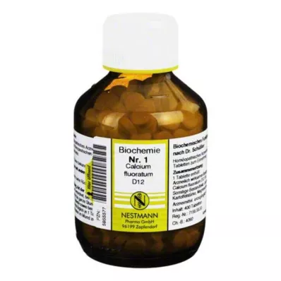 BIOCHEMIE 1 Calcium fluoratum D 12 tablet, 400 ks BIOCHEMIE 1 Calcium fluoratum D 12 tablet, 400 ks