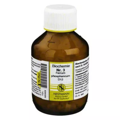BIOCHEMIE 3 tablety Ferrum phosphoricum D 12, 400 ks