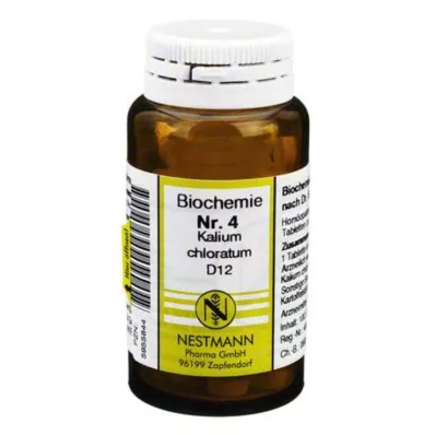 BIOCHEMIE 4 ks Kalium chloratum D 12 tablet, 100 ks