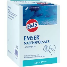 EMSER nos oplachování soli fyziologicky btl., 100 ks