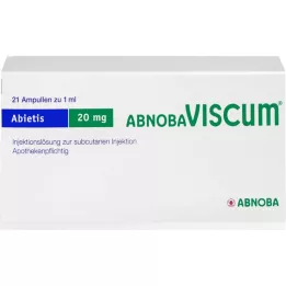 ABNOBAVISCUM Abietis 20 mg ampule, 21 ks