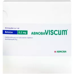 ABNOBAVISCUM Betulae 0,2 mg ampule, 48 ks