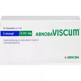 ABNOBAVISCUM Crataegi 0,02 mg ampule, 21 ks
