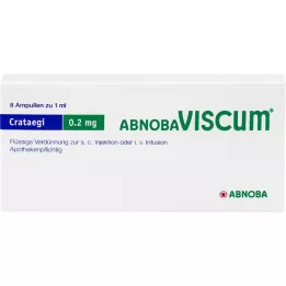 ABNOBAVISCUM Crataegi 0,2 mg ampule, 8 ks