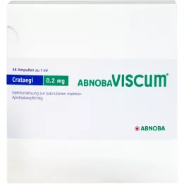 ABNOBAVISCUM Crataegi 0,2 mg ampule, 48 ks