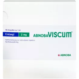 ABNOBAVISCUM Crataegi 2 mg ampule, 48 ks