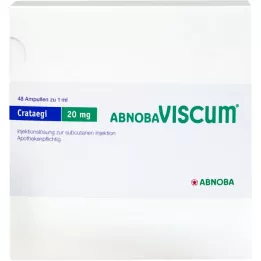 ABNOBAVISCUM Crataegi 20 mg ampule, 48 ks