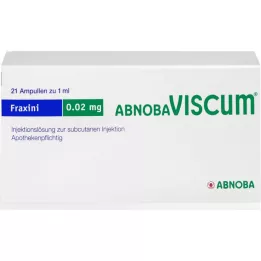 ABNOBAVISCUM Fraxini 0,02 mg ampule, 21 ks
