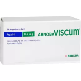 ABNOBAVISCUM Fraxini 0,2 mg ampule, 21 ks