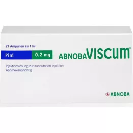 ABNOBAVISCUM Pini 0,2 mg ampule, 21 ks