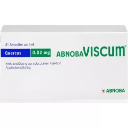 ABNOBAVISCUM Quercus 0,02 mg ampule, 21 ks