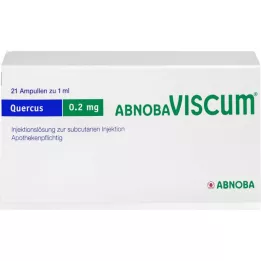 ABNOBAVISCUM Quercus 0,2 mg ampule, 21 ks