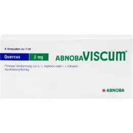 ABNOBAVISCUM Quercus 2 mg ampule, 8 ks