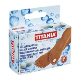 Oddělovače prstů z gelu Titania, 2 ks