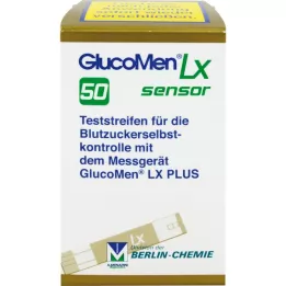 Glukomen LX Snímač krevního glukóza testovací pás, 50 ks