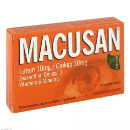 MACUSAN Tablety, 30 ks