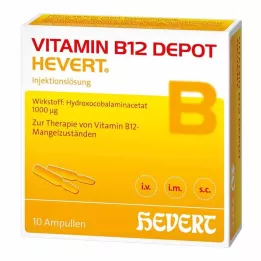 VITAMIN B12 DEPOT Ampulky Hevert, 10 ks