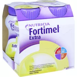 FORTIMEL Extra vanillge chuť, 4x200 ml
