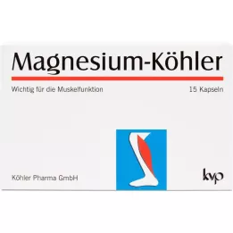 MAGNESIUM KÖHLER Kapselln, 1x15 ks