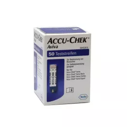 ACCU-CHEK Aviva testovací proužky Plasma II, 1X50 ks