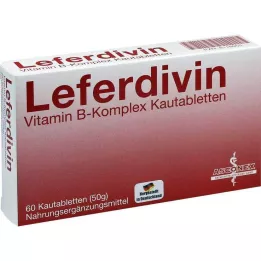LEFERDIVIN Vitamin B Complex žvýkací tablety, 60 ks