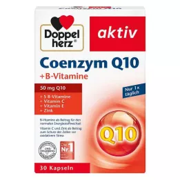 DOPPELHERZ Kapsle s vitamínem Koenzym Q10+B, 30 ks