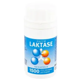 Enzymové kapsle Lactase 1500 FCC , 100 kusů
