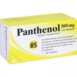 PANTHENOL 100 mg Jenapharm Tablets, 100 ks