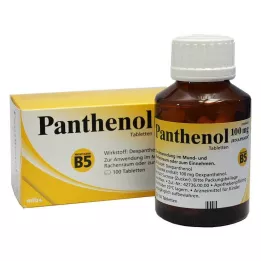 PANTHENOL 100 mg tablety Jenapharm, 100 ks