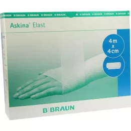 ASKINA Elastická bandáž 4 cmx4 m volně ložená, 20 ks