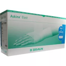 ASKINA Elastická bandáž 10 cmx4 m volně ložená, 50 ks