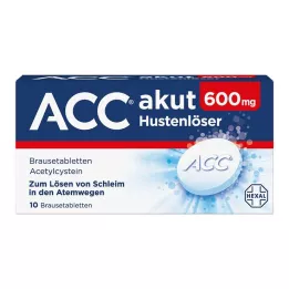 ACC akut 600 šumivých tablet, 10 ks