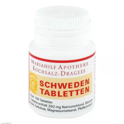 SCHWEDEN-TABLETTEN 0,25, 100 ks