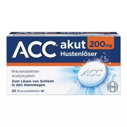 ACC akut 200 šumivých tablet, 20 ks