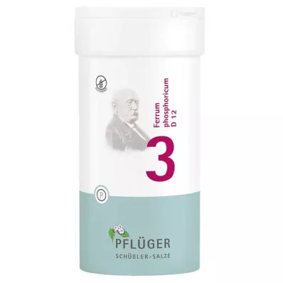 BIOCHEMIE Pflüger 3 Ferrum phosphoricum D 12 Tabl., 400 St BIOCHEMIE Pflüger 3 Ferrum phosphoricum D 12 Tabl., 400 St