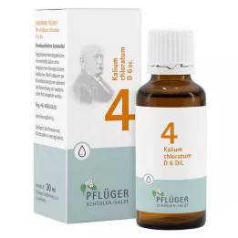 BIOCHEMIE Pflüger 4 CHRORATUM DRASSIUM D 6 kapek, 30 ml
