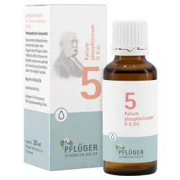 BIOCHEMIE Pflüger 5 Kalium phosphoricum D 6 kapek, 30 ml