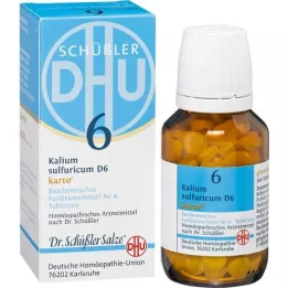 Biochemie DHU 6 Draslík Sulfuricum D 6 tablet Karto, 200 ks