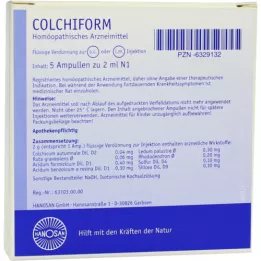 Colchiformní ampule, 5x2 ml