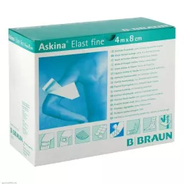 ASKINA Elast Fine Bandage 8 cmx4 m volný, 20 ks