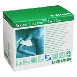 ASKINA Elast Fine Bandage 10 cmx4 m volný, 20 ks